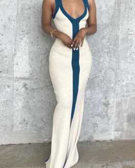 LINE OF BLUE MAXI DRESS