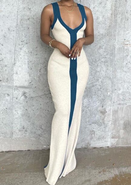 LINE OF BLUE MAXI DRESS