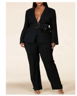 BLACK TO BUSINESS SUIT