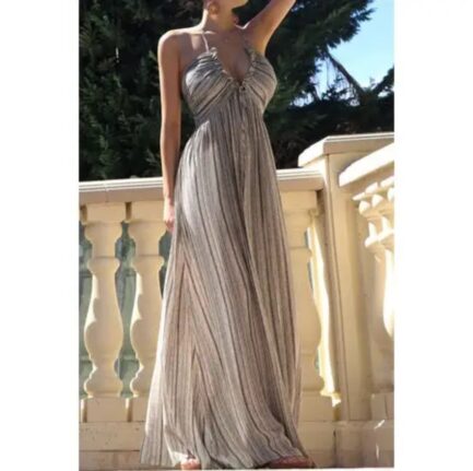 BREEZY HALTER DRESS