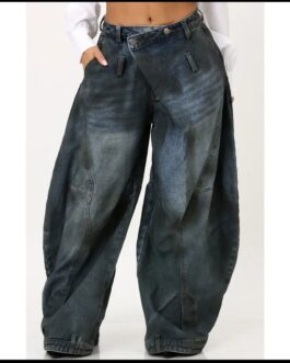 BARREL LEG DENIM