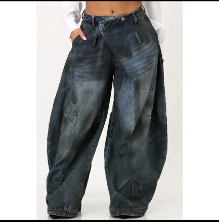BARREL LEG DENIM